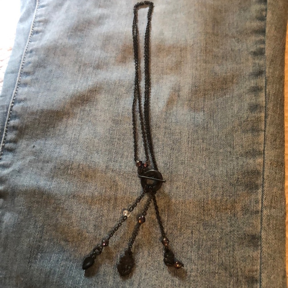 Vintage toggle necklace